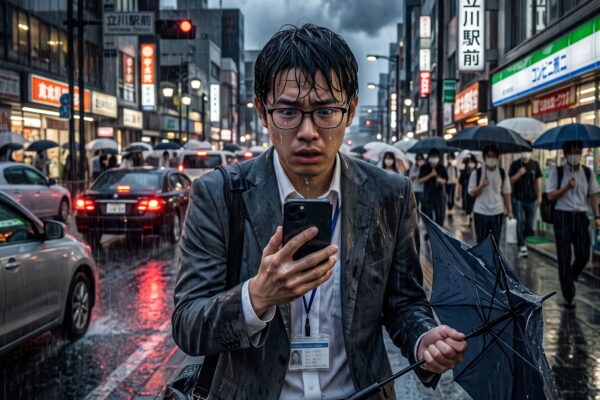 【台風・ゲリラ豪雨に警戒】カバンの中でのスマホ水没が多発！立川でデータそのまま即日復旧なら「スマホ修理ドクター立川店」